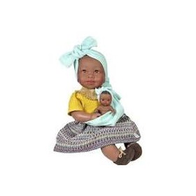 MARIA CON BEBE' MUSTARD