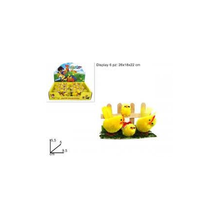 PULCINI C/STECCATO 6 PZ