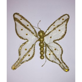 FARFALLA VELO ORO CM 20