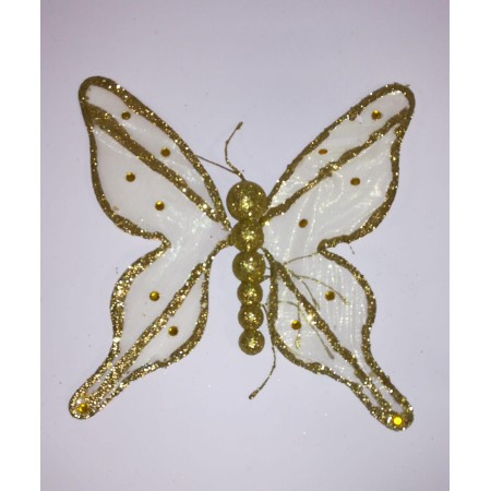 FARFALLA VELO ORO CM 20