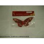 FARFALLA VELO ROSSO CM 20.