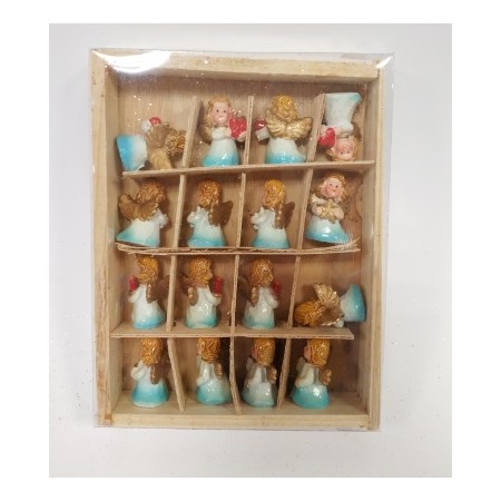 ANGELI TERRACOTTA C/CANDELA PZ. 16