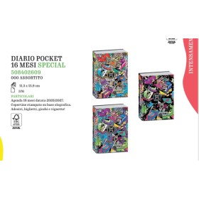 DIARI POKET 16M BASTARDI DENTRO SPECIAL 2026