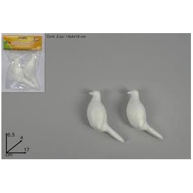 UCCELLI POLISTOROLO 13CM