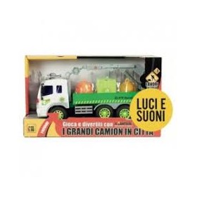 CAMION DEI RIFIUTI A FRIZIONE CON LUCI E SUONI