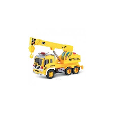 CAMION GRU FRIZIONE CON LUCI E SUONI