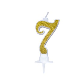 CANDELE CM 7 ORO GLITTER N7