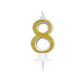 CANDELE CM 7 ORO GLITTER N8