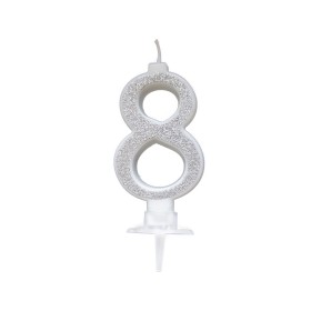 CANDELE CM 7 ARGENTO GLITTER N8