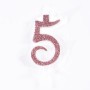 CANDELE CM 7 ROSA GLITTER N5