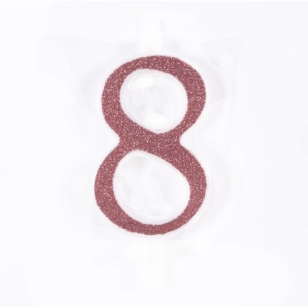 CANDELE CM 7 ROSA GLITTER N8