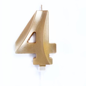 CANDELE LUXURI CM 10 ORO N4