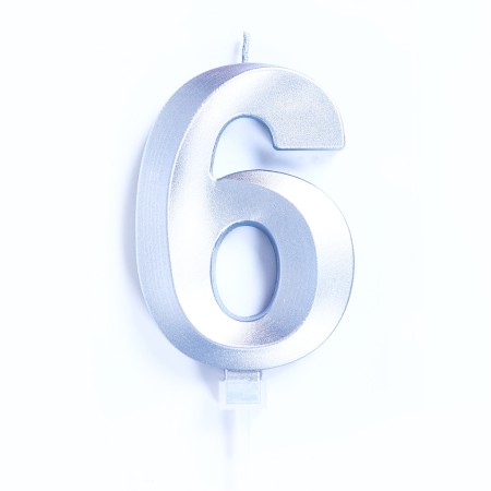 CANDELE LUXURI CM 10 ARGENTO N6