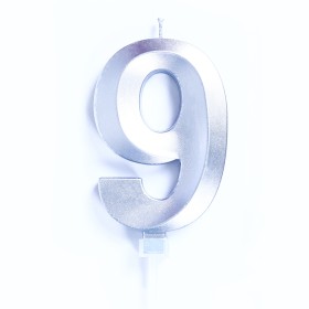 CANDELE LUXURI CM 10 ARGENTO N9