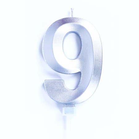 CANDELE LUXURI CM 10 ARGENTO N9