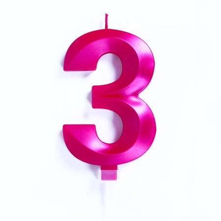 CANDELE LUXURI CM 10 FUXIA N3