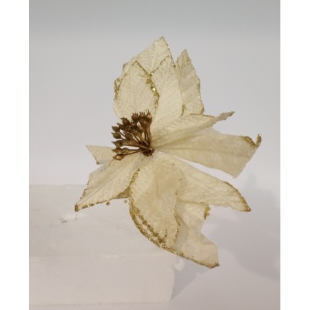 FIORI GAMBO CORTO BIANCO.