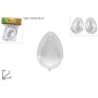 UOVO PLASTICA TRASP. 13*9 CM