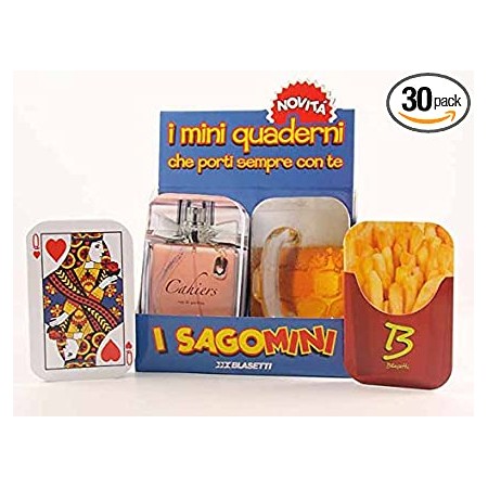 MINI QUADERNI SAGOMINI BLASETTI PZ.30