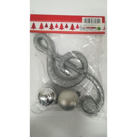 FANTASIE CM 15 GLITTER ARG/ORO