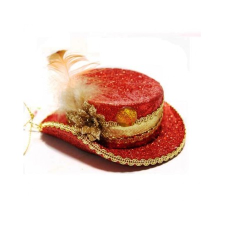 ADDOBBI ALBERO CAPPELLO ROSSO.