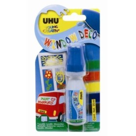 COLORI X VETRO UHU  25ML  BLU