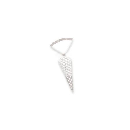 SACCHETTO PORTACONFETTI BIANCO.