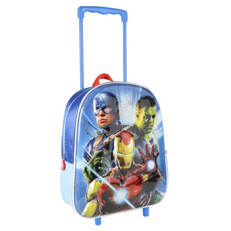 ZAINI ASILO TROLLEY PER BAMBINI 3D METALISE' AVENGERS