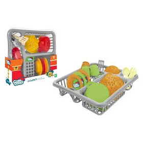 SCOLAPIATTI C/ACCESSORI CUCINA PZ.14