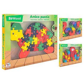 PUZZLE LEGNO PZ.26 LETTERE/NUMERI