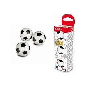 SET 3 PALLINE IN PLASTICA DIAM.34 MM