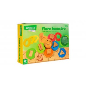 FIORI BLOCCHI GEOMETRICI/GIOCO INCASTRO