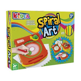 SPIROGRAFO C/STENCIL E PENNARELLI