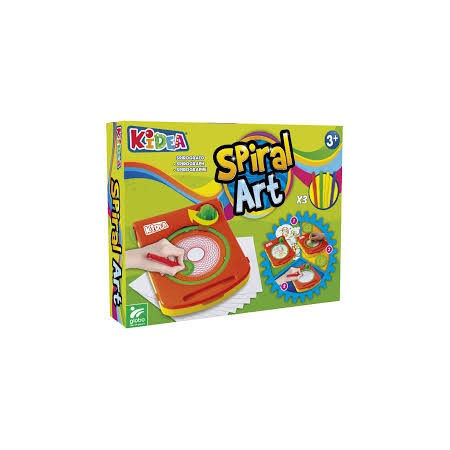 SPIROGRAFO C/STENCIL E PENNARELLI