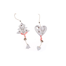 APPENDINO CUORE LEGNO 3ASS BIANCO