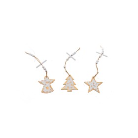 APPEND.ALBERO/STELLA/CUORE BIANCO.