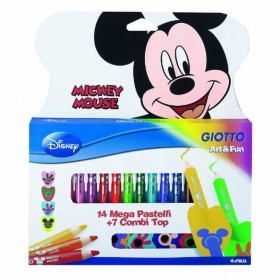 MEGA PASTELLI GIOTTO X14 ART&FUN