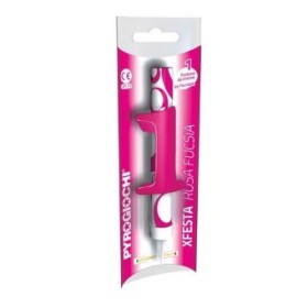 CANDELE FONTANA ROSA FUCSIA 1