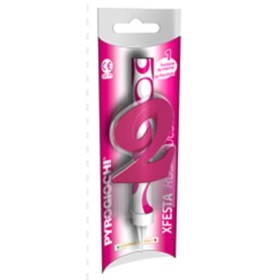 CANDELE FONTANA ROSA FUCSIA 2