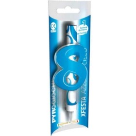 CANDELE FONTANA AZZURRO CIELO 8