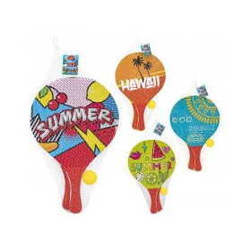 RACCHETTONI SPIAGGIA 24X38 C/PALLINA