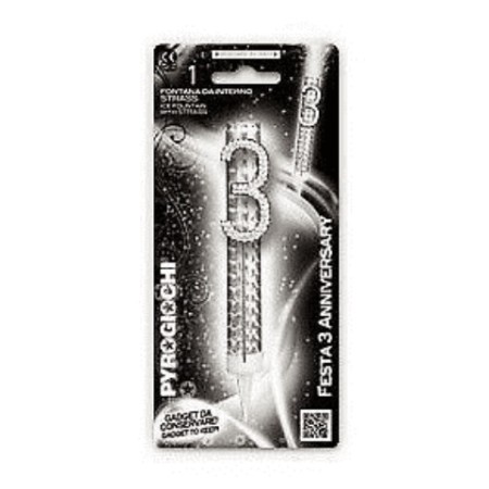 CANDELE FONTANA 3 ANNIVERSARY