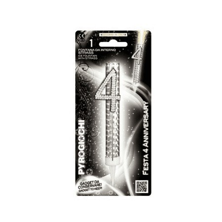 CANDELE FONTANA 4 ANNIVERSARY