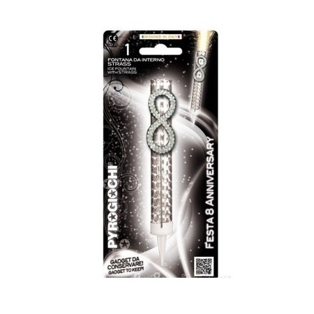 CANDELE FONTANA 8 ANNIVERSARY