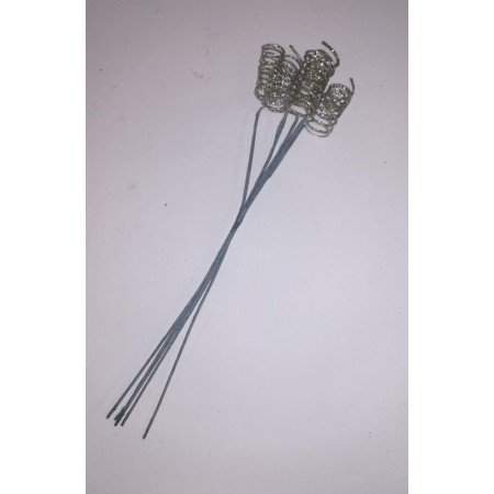 SET DECORAZIONI ARGENTO