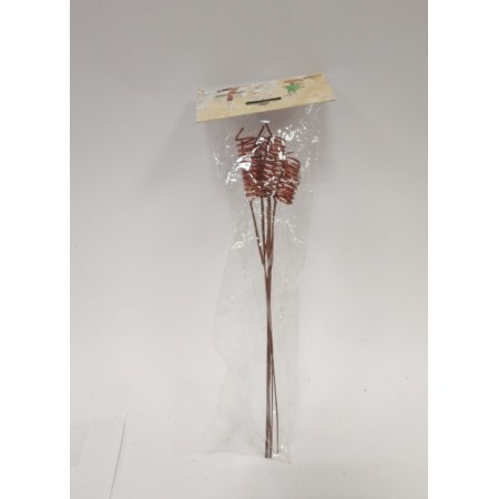 FIORI GAMBO CORTO ROSSO