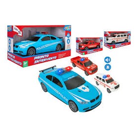 AUTO FORZE DELL'ORDINE A FRIZ. C/LUCI E SUONI