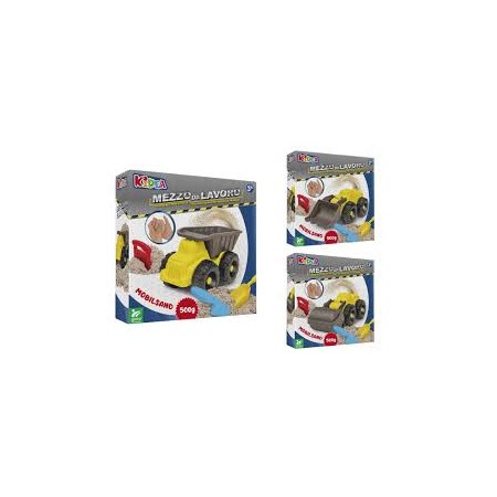 VEICOLO LAVORO C/SABBIE MAGICA GR.500
