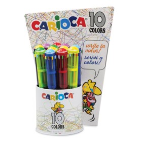 BIRO 10 COLORI CARIOCA