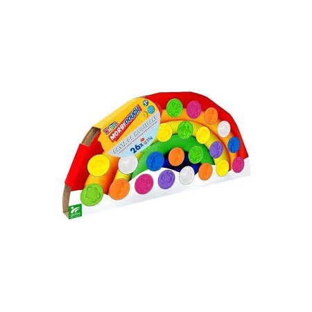 PLASTILINA MORBIDA 26X25 ARCOBALENO